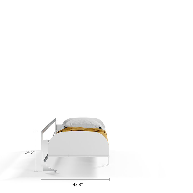 Ebern Designs Apeksha Low Profile Murphy Bed & Reviews Wayfair